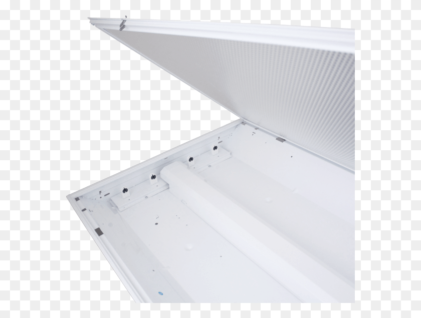 577x575 T5 Fluorescent Troffer Fixture With Electronic Wood, Appliance, Airplane, Aircraft Descargar Hd Png