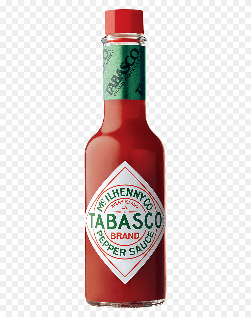 276x1001 Tabasco Hot Sauce Tabasco Sauce, Bottle, Food, Label HD PNG Download