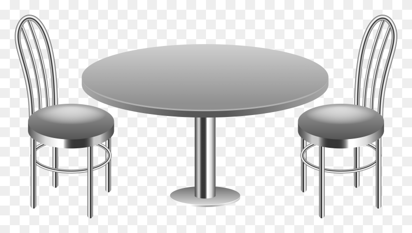 7789x4156 Table And Chairs Transparent, Furniture, Dining Table, Tabletop HD PNG Download