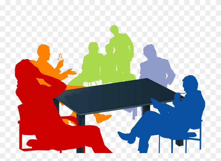1024x723 Table Business People Meeting Silhouettes Root Cause Analysis Clipart, Person, Human, Graphics HD PNG Download
