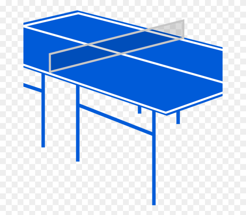 681x674 Table Clipart Vector Clip Art Free Design Clipartbarn Draw A Table Tennis, Sport, Sports, Ping Pong HD PNG Download