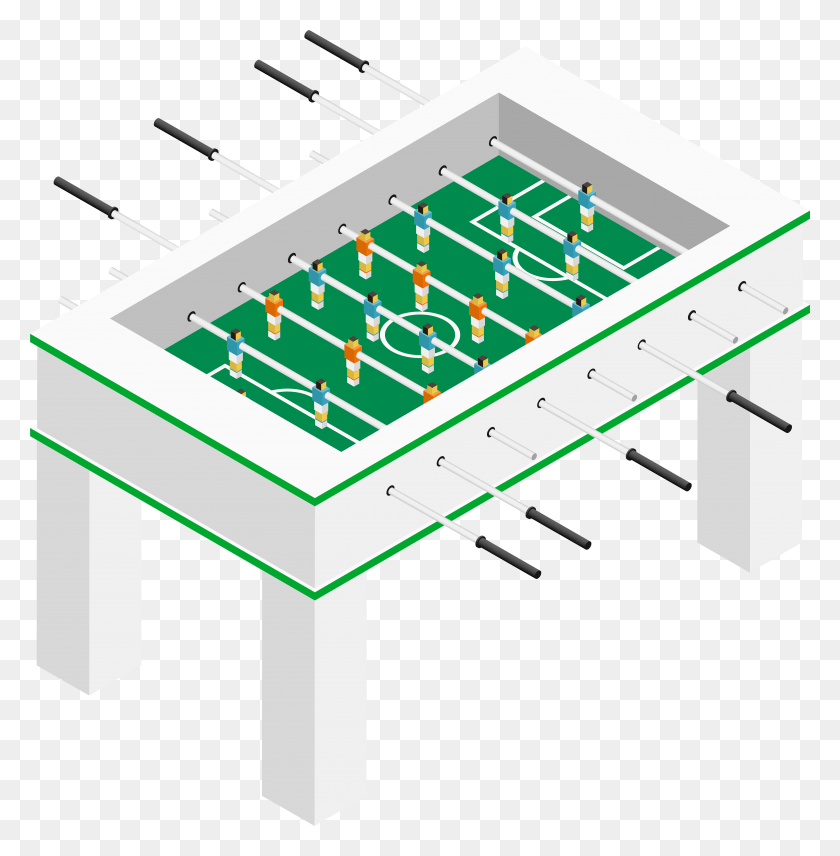 7730x7893 Table Football Game Clip Art, Chess HD PNG Download