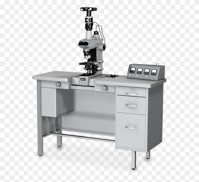 568x708 Table For Microscope, Furniture, Desk, Machine HD PNG Download