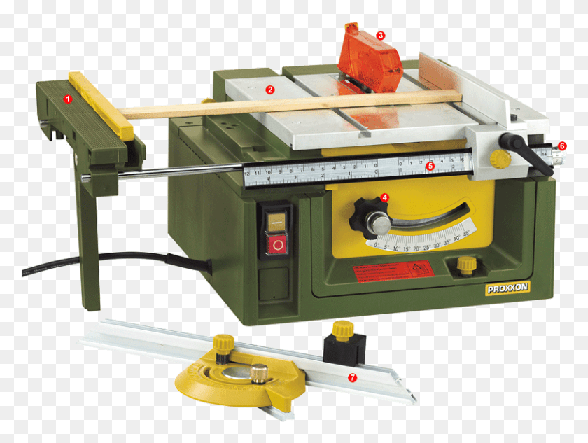 815x599 Table Saw Fet Proxxon Mini Table Saw, Machine, Lathe, Toy HD PNG Download
