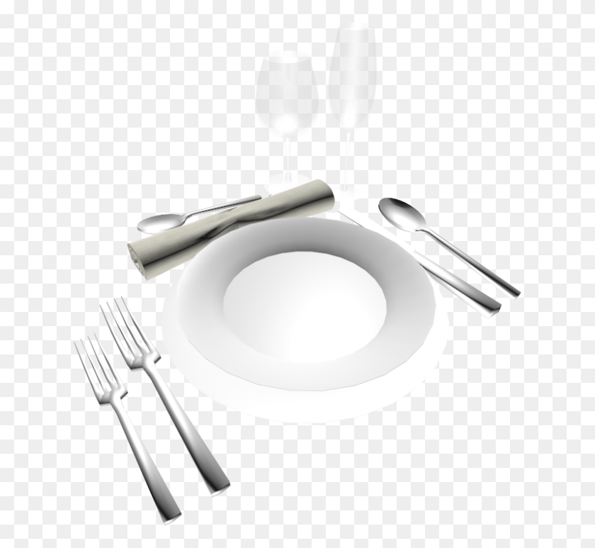 635x713 Table Setting Placemat, Fork, Cutlery, Lamp HD PNG Download