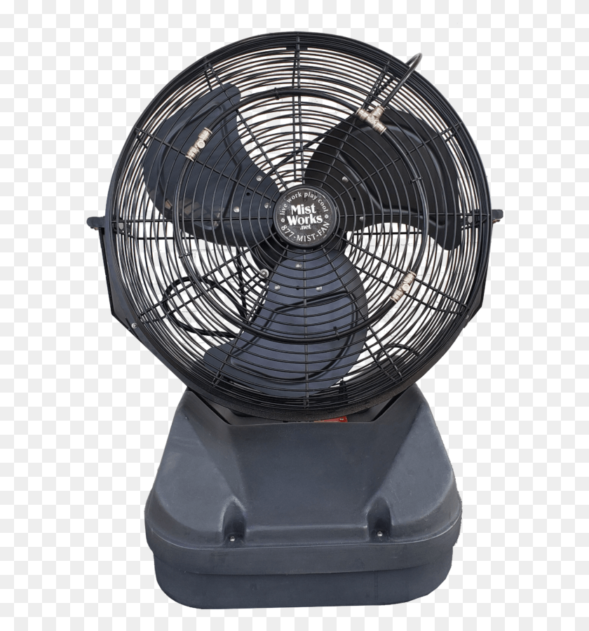 597x840 Настольный Уличный Портативный Вентилятор Mist 2 Go Fan Mist Works Вентиляционный Вентилятор, Электрический Вентилятор, Башня С Часами, Башня Png Скачать