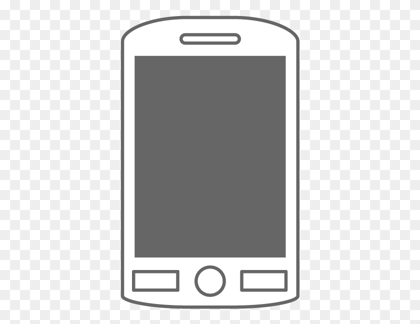 359x588 Планшетный Клипарт Мобильный Символ, Телефон, Электроника, Мобильный Телефон Hd Png Скачать