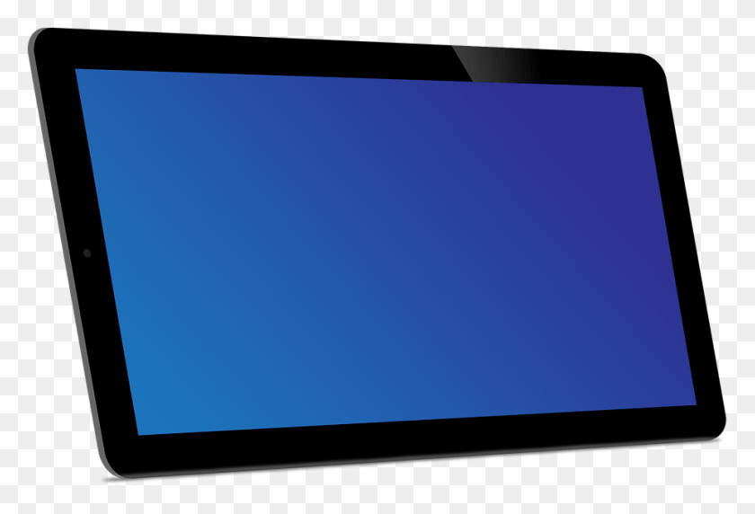 925x608 Descargar Png Tablet Ipad Pantalla De La Computadora Táctil Azul, Electrónica, Monitor, Pantalla Hd Png