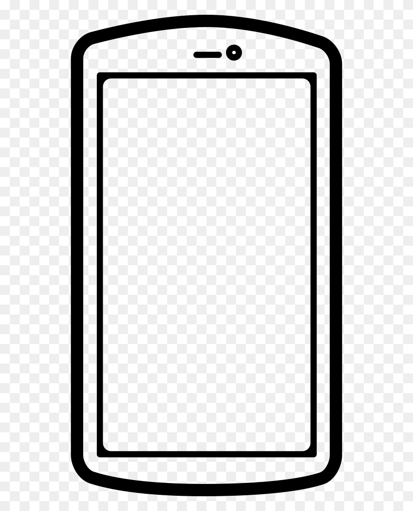 552x980 Tablet Or Phone Comments Phone Outline, Electronics, Mobile Phone, Cell Phone Descargar Hd Png