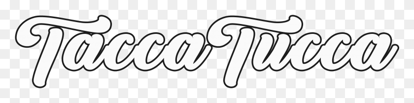 2133x411 Taccatucca Calligraphy, Text, Label, Logo HD PNG Download