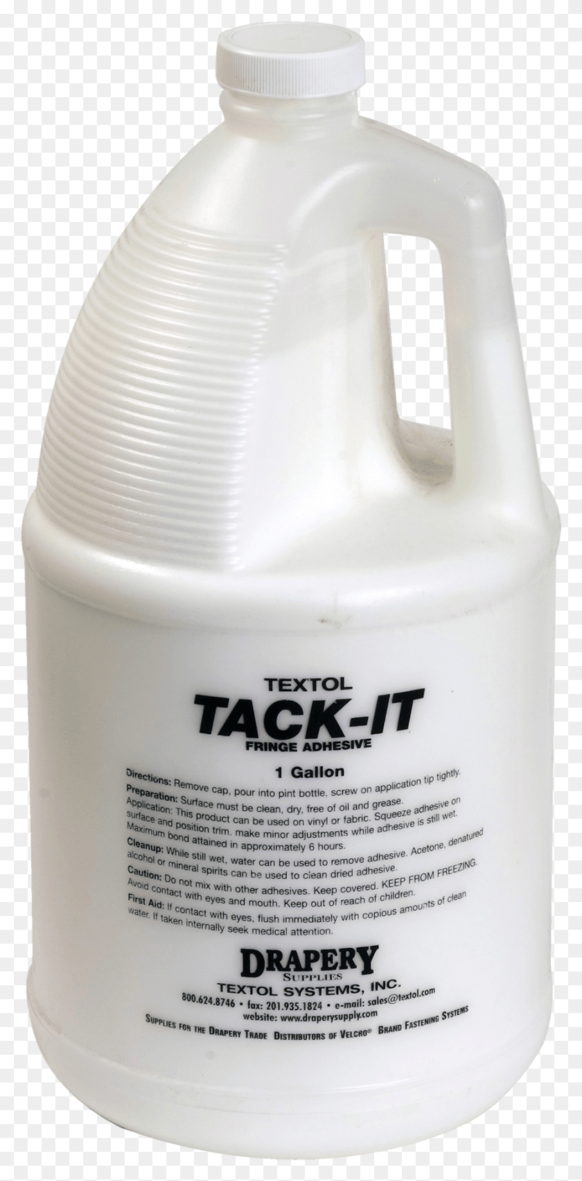 884x1861 Tack It Fringe Adhesive One Gallon Plastic Bottle, Milk, Beverage, Drink HD PNG Download