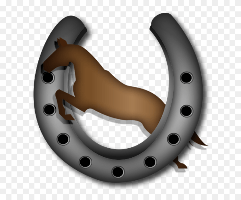 640x640 Tack Shop Emoji Emblem, Horseshoe HD PNG Download