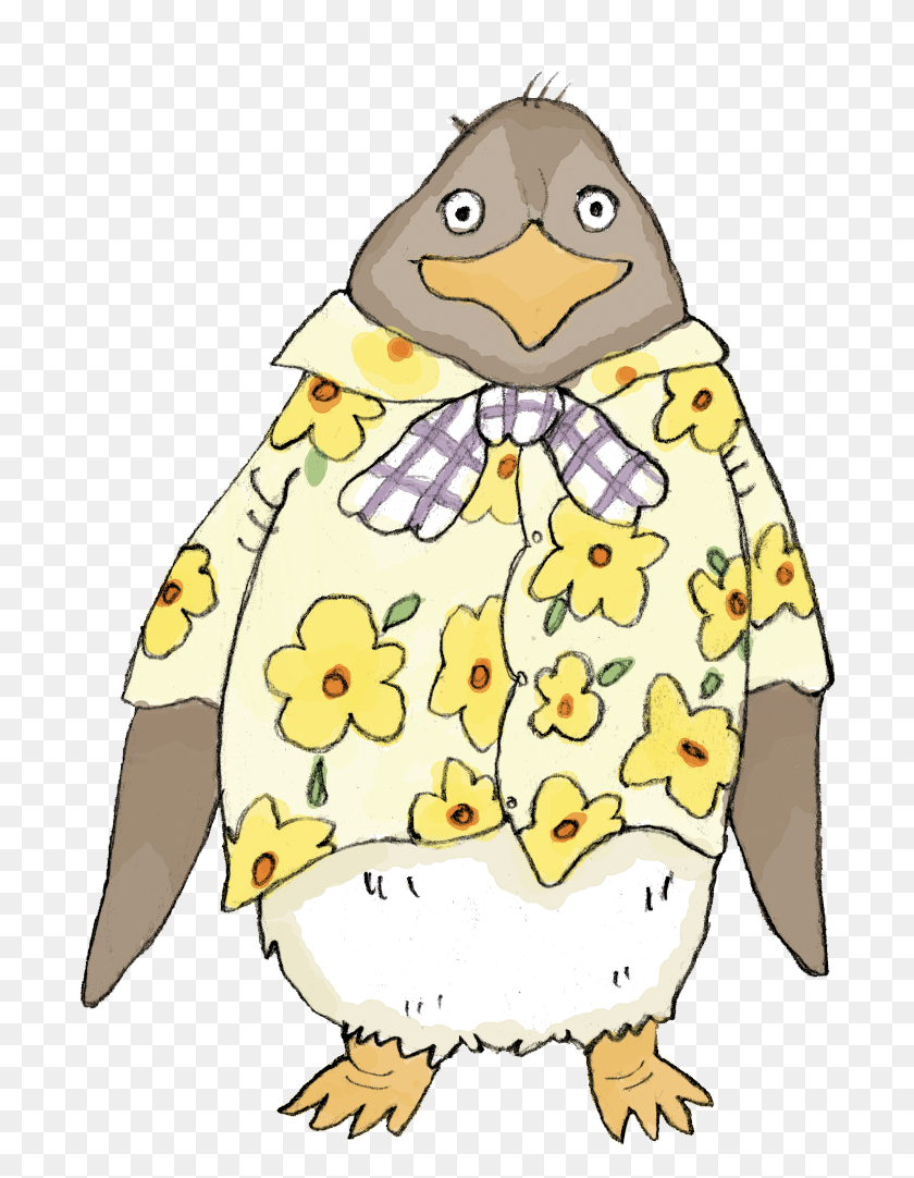 696x1022 Tacky The Penguin Clipart, Clothing, Apparel, Bird HD PNG Download