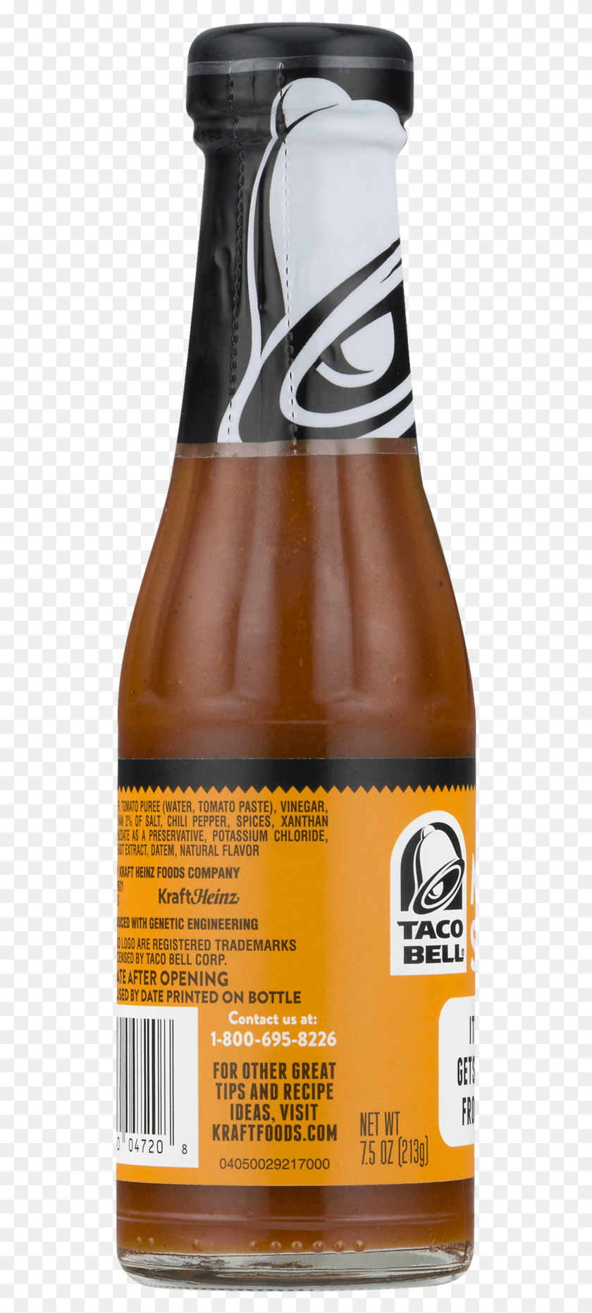 513x1801 Taco Bell Sauce Packets Blank Beer Bottle, Beer, Alcohol, Beverage HD PNG Download