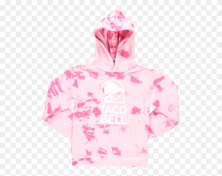525x606 Taco Bell Tie Dye Hoodie Forever 21 Taco Bell Clothing Merch, Apparel, Coat, Hood HD PNG Download
