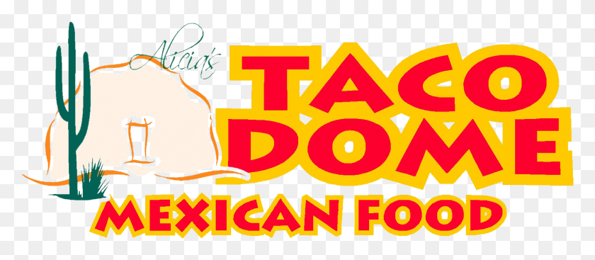 1582x623 Taco Dome, Label, Text, Sticker HD PNG Download