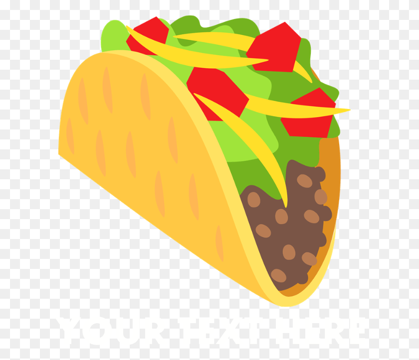 624x663 Descargar Png / Taco Emoji Emoji, Comida, Burrito Hd Png