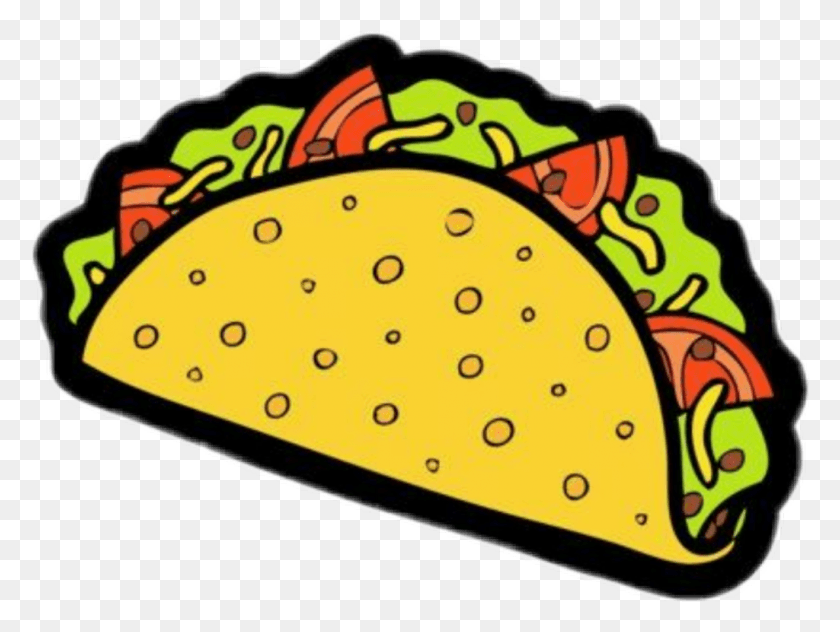 1024x752 Taco Sticker, Graphics, Outdoors HD PNG Download
