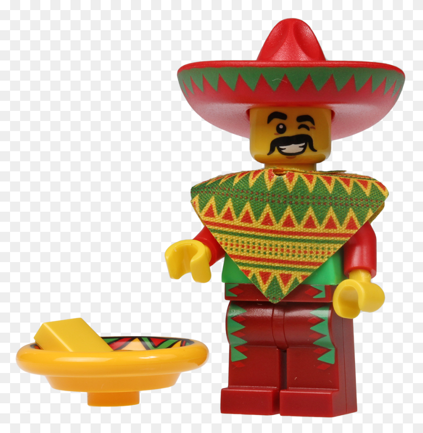 929x952 Descargar Png Taco Tuesday Guy From The Lego Movie Minifigures Lego Movie Taco Tuesday, Juguete, Ropa, Ropa Hd Png