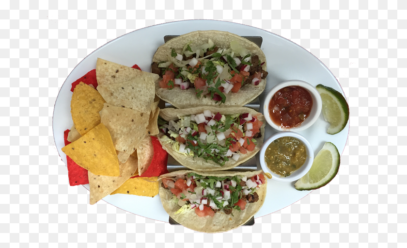 647x451 Tacos Taquitos Grill Mexican Food Merrick New Corn Chip, Food, Taco, Dish HD PNG Download