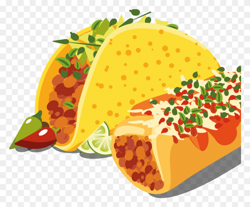 817x668 Tacos Tina39s Tacos, Burrito, Food, Lunch HD PNG Download