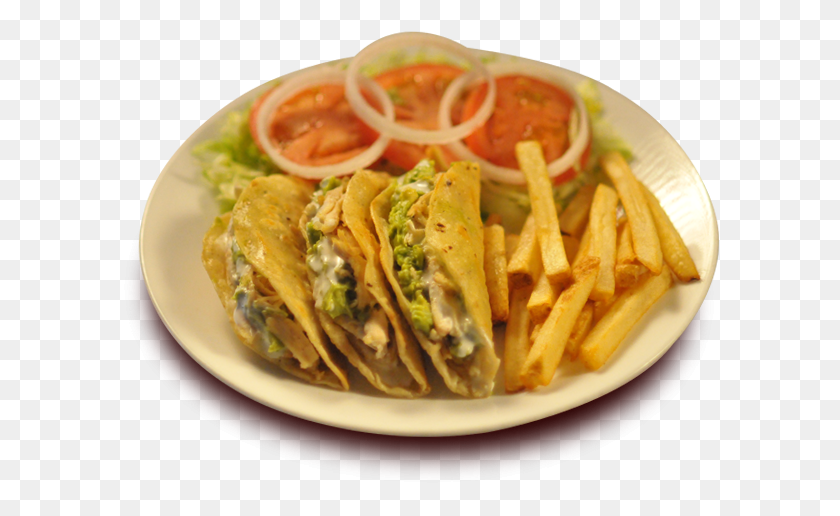 600x456 Tacos Y Burritos2 Tacos Con Papas, Comida, Taco, Hot Dog Hd Png