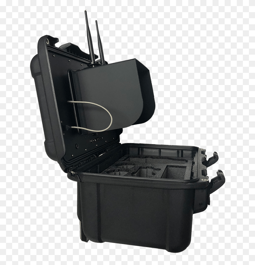646x813 Tactical S Ground Station Dji Mavic Pro Hand Luggage, Appliance, Tin, Trash Can HD PNG Download
