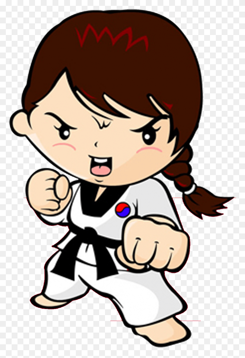 955x1429 Descargar Png / Taekwondo Open Day Taekwondo Girl Png