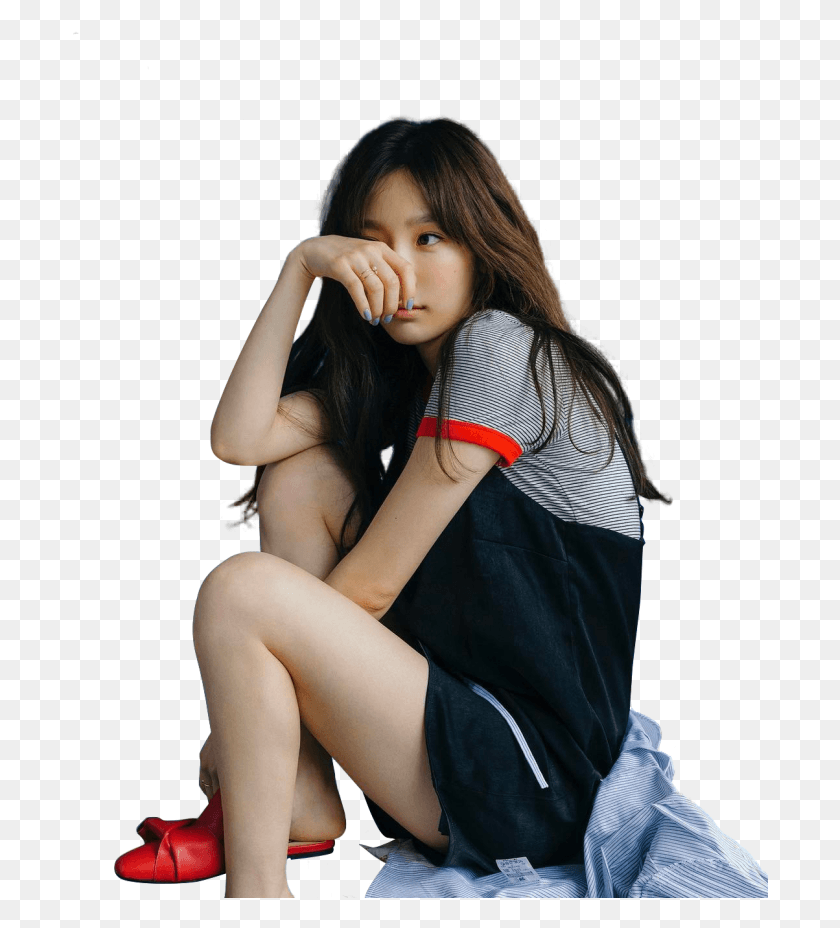 696x868 Taeyeon Taeyeon My Voice Taeyeon 2017 My Voice Teyon Sitting, Clothing, Apparel, Person HD PNG Download
