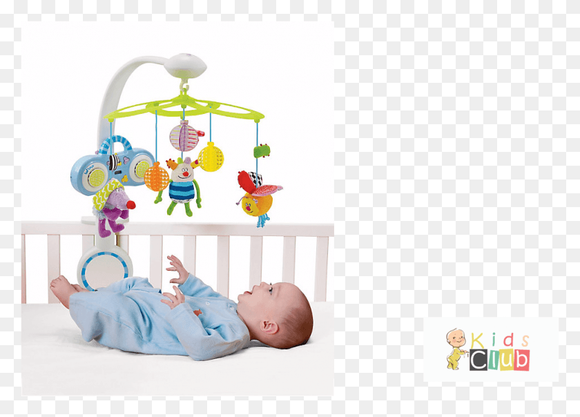 964x673 Taf Toys Mobile Stereo Mp3 Player, Furniture, Crib, Person HD PNG Download