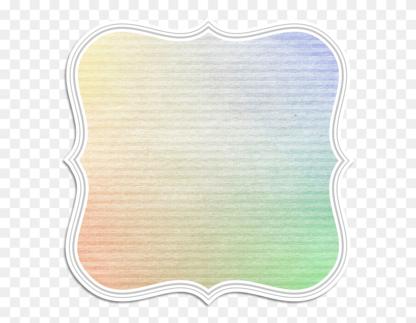 596x592 Tag Colorful Soft Colors Label Scrapbooking Illustration, Cushion, Mat, Rug HD PNG Download