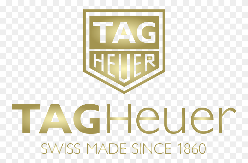 762x493 Tag Heuer Logo Gold Tag Heuer, Символ, Товарный Знак, Слово Hd Png Скачать