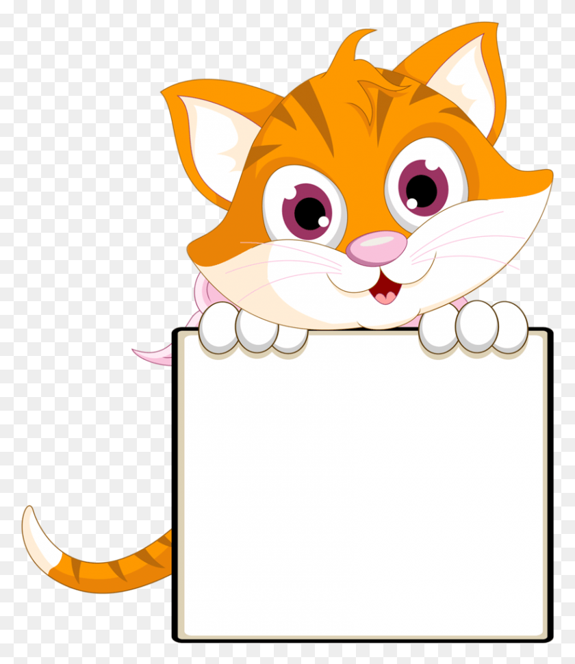 819x956 Tag Toppers Cat Frame And Borders, Animal, Label, Text HD PNG Download
