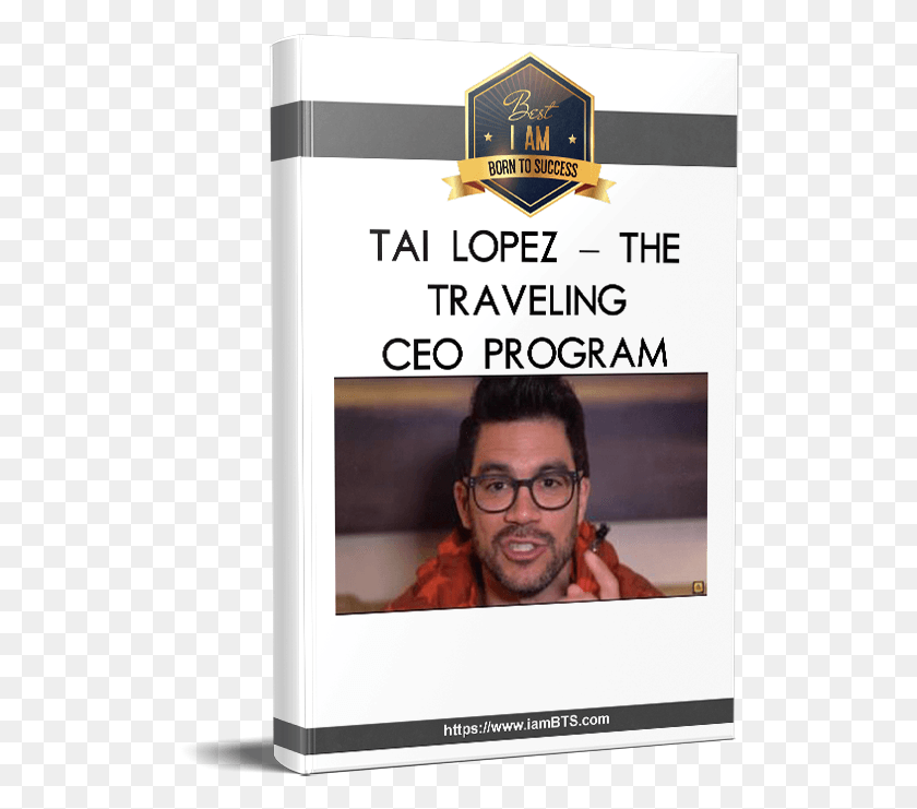 514x681 Tai Lopez The Traveling Ceo Program Signage, Person, Human, Face HD PNG Download