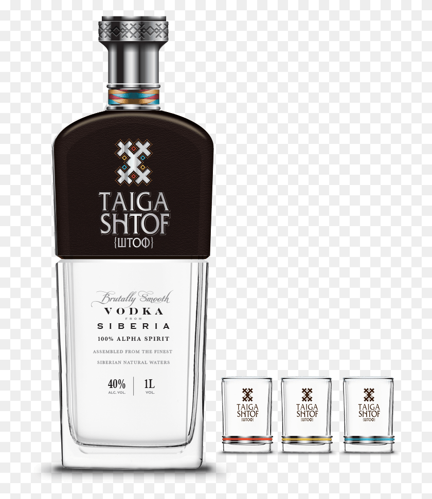 718x911 Taiga Shtof Vodka, Liquor, Alcohol, Beverage HD PNG Download