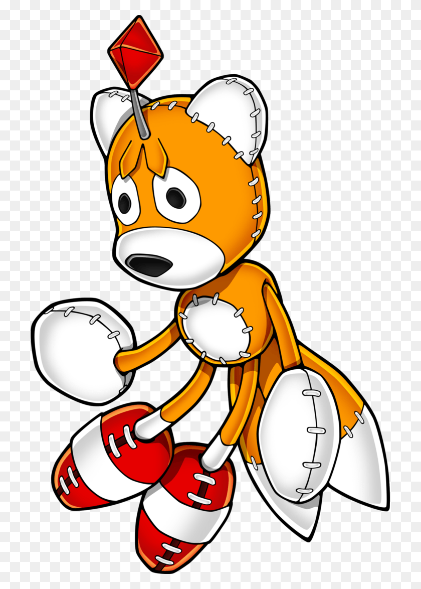 717x1114 Tails Doll, Chef, Performer HD PNG Download