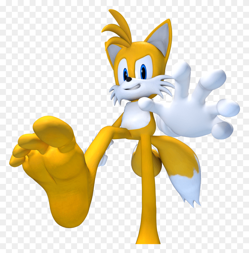 2163x2200 Tails The Giant By Feetymcfoot Tails The Fox Feet, Toy, Alien HD PNG Download