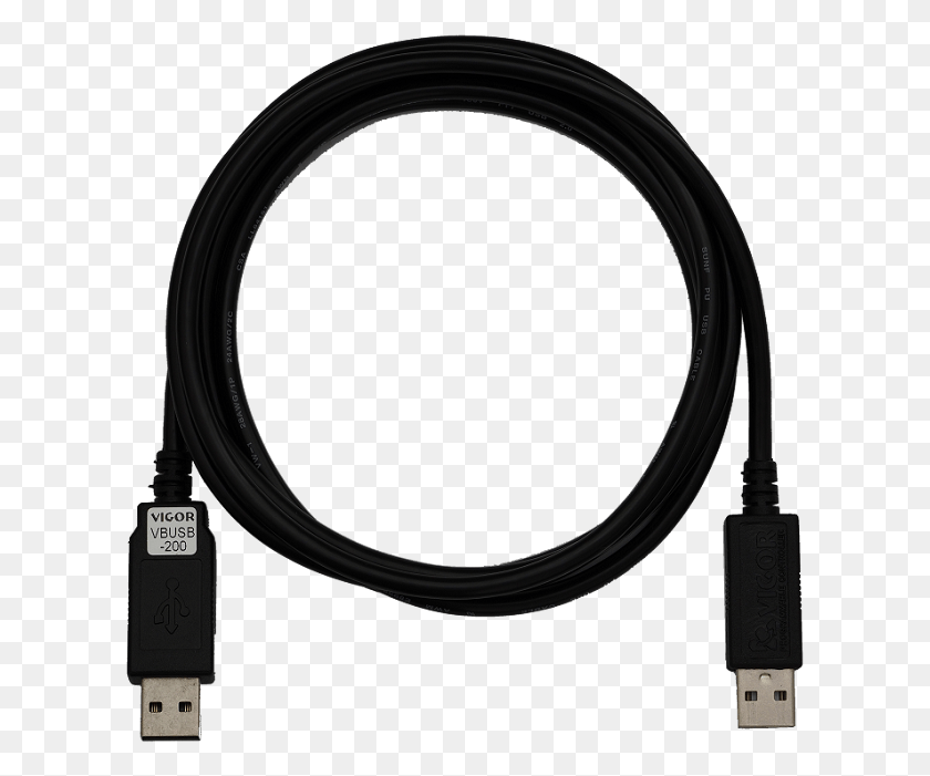 613x641 Taiwan A Connecting Cable Between A Plc And Computer Vigor Plc Cable HD PNG Download