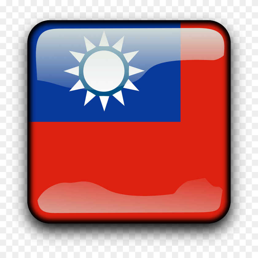 1280x1280 Taiwan Flag Province Of China Image Taiwan Flag Square, First Aid, Symbol, Logo HD PNG Download