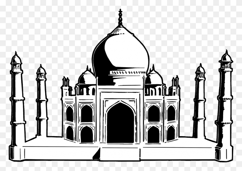 958x657 Taj Mahal Taj Mahal Clip Art, Dome, Architecture, Building HD PNG Download
