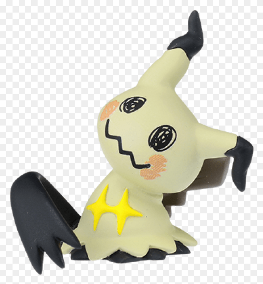 839x909 Descargar Png Takara Tomy Mimikyu Monster Collection Ex Figure Mimikyu Moncolle, Toy, Plush, Figurine Hd Png