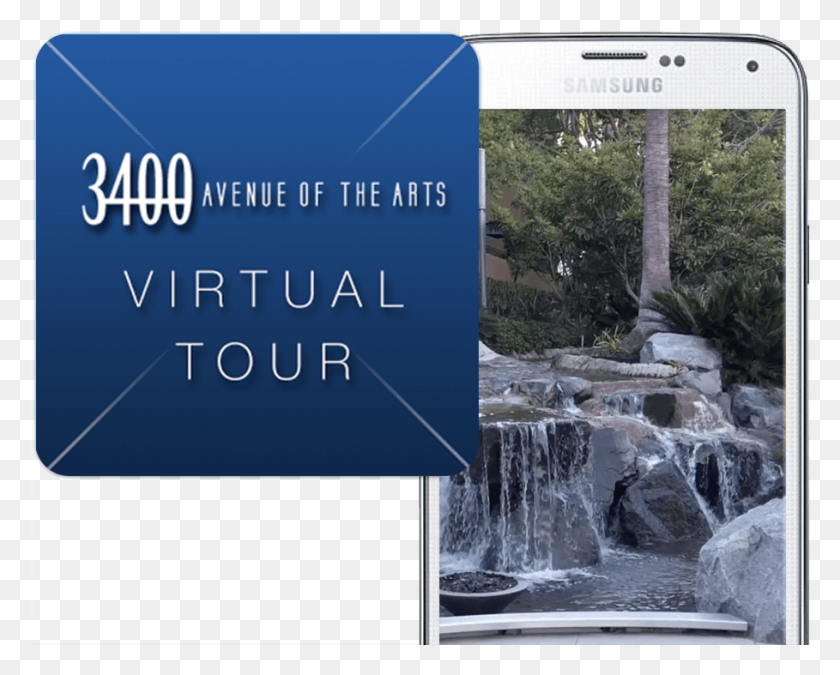 909x717 Take A Virtual Tour Of The 3400 Avenue Of The Arts Waterfall, Water, Outdoors, Nature HD PNG Download