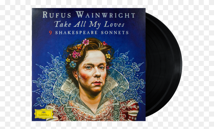593x449 Take All My Loves 9 Shakespeare Sonnets 2xlp Rufus Wainwright Take All My Loves 9 Shakespeare Sonnets, Person, Human, Novel HD PNG Download