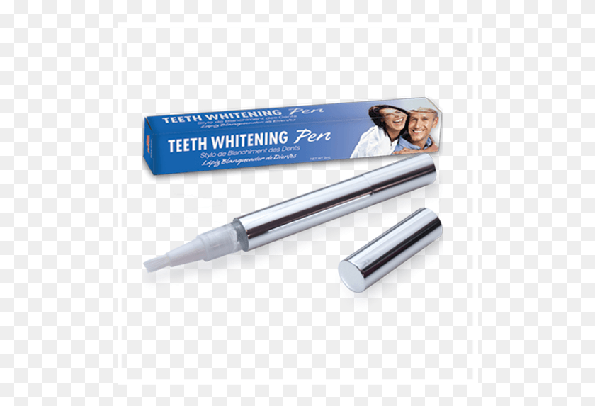 510x513 Take Home Teeth Whitening Pen Beaming White Teeth Whitening Pen, Person, Human, Aluminium HD PNG Download
