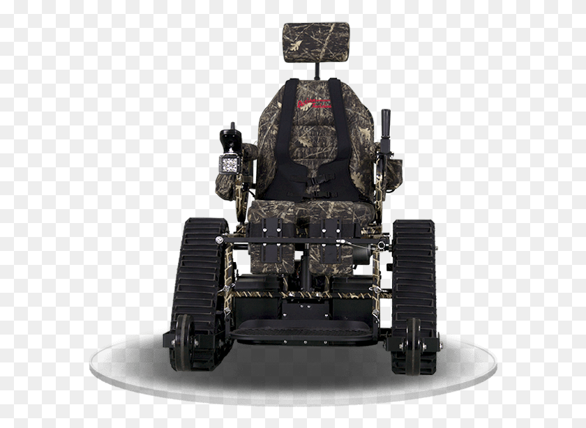 588x554 Take It For A Spin All Terrain Power Wheelchair With Tracks, Chair, Furniture, Machine HD PNG Download