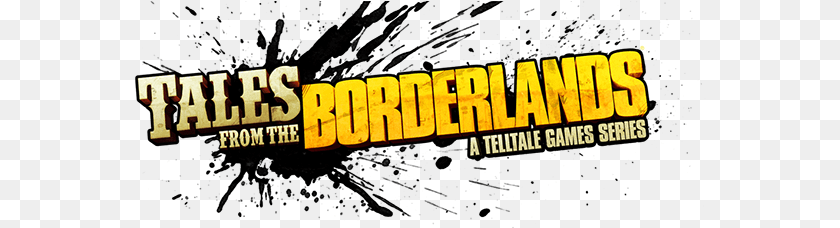 572x228 Tales From The Borderlands Logo, Text, Dynamite, Weapon PNG