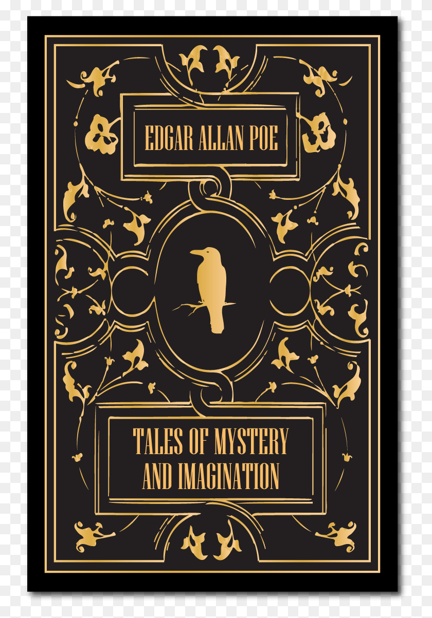 749x1143 Tales Of Mystery And Imagination By Edgar Allan Poe Illustration, Advertisement, Poster, Text HD PNG Download