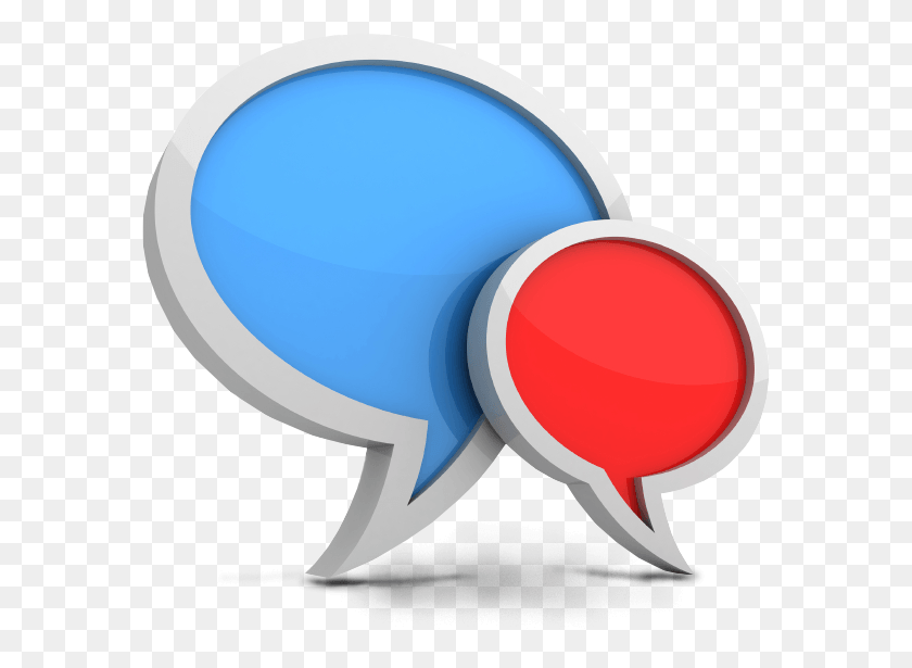 579x555 Talk Bubbles Respond To Feedback, Tape, Sphere, Graphics HD PNG Download