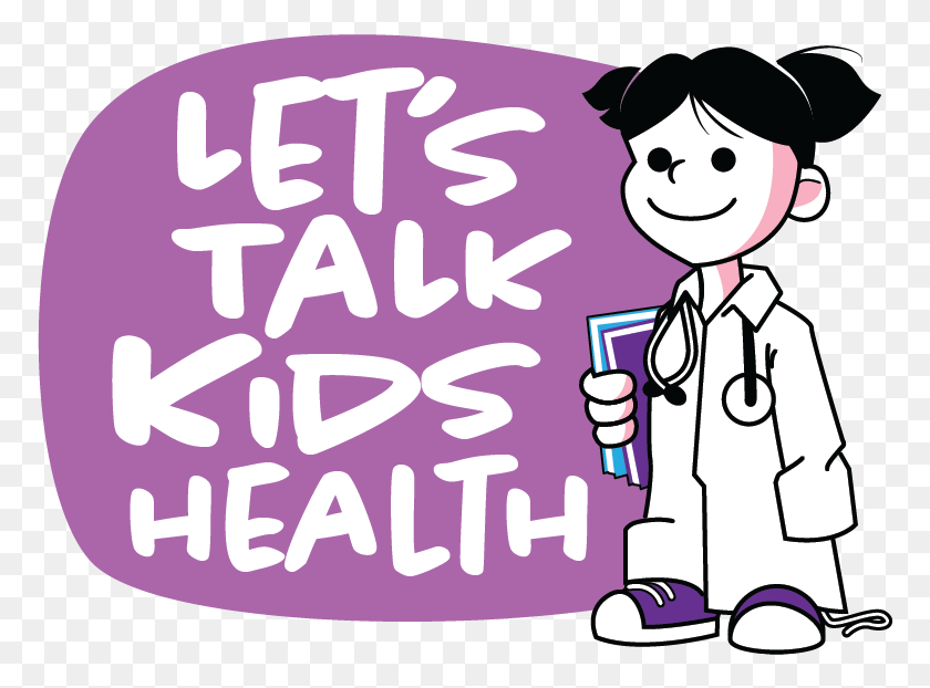 773x562 Talk Kids Health Cartoon, Doctor, Poster, Advertisement HD PNG Download