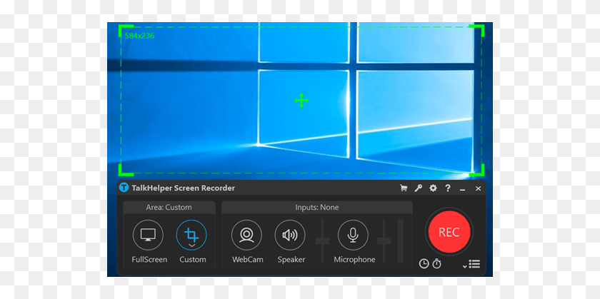 541x359 Talkhelper Screen Recorder Для Windows, Электроника, Монитор, Дисплей Hd Png Скачать